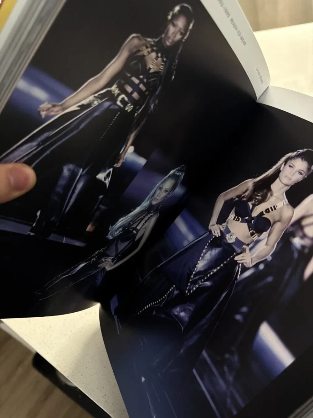 Versace Catwalk Yale Book (Gold Cover)